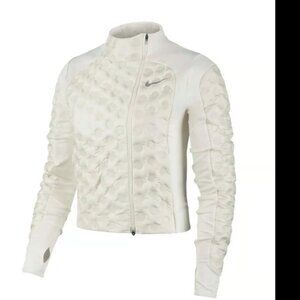 Nike Aeroloft Running Jacket Down Filled Sail White Size Small BV3848-133